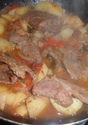 Una foto de Carne a la criolla