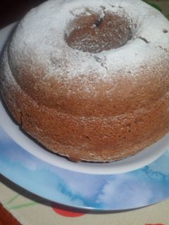 Una foto de Budín de chocolate y pasas