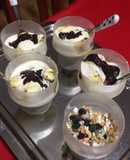 Copa helada de tiramisú