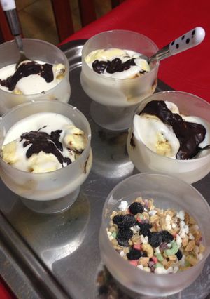 Una foto de Copa helada de tiramisú