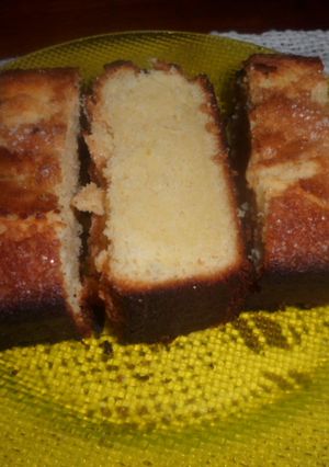 Una foto de Budin de limón