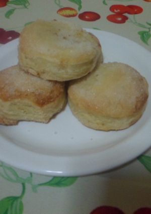 Una foto de Tortitas blancas