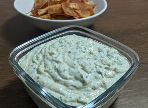 Foto de Patê vegano de tofu, cebola e salsa