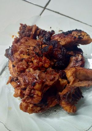 Foto resep Ayam bakar bumbu rujak