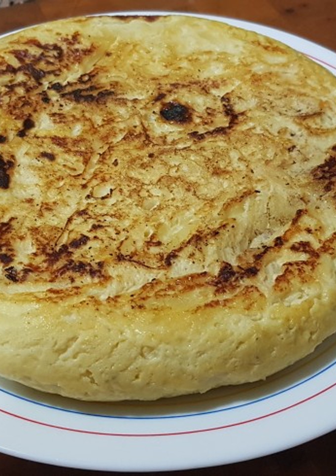 Una foto de Tortilla de cebolla