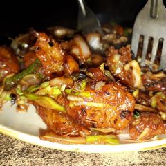 Dry manchurian A picture of Dry manchurian.
