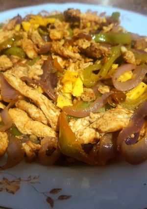 صورة لوصفة فاهيتا دجاج 😋