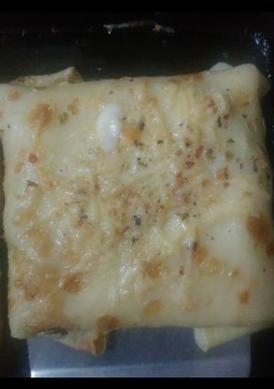 Una foto de Paquetitos de jamón y queso