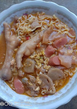 Foto resep Seblak Mie Campur