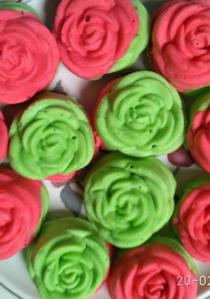 Foto resep Bolu Kukus Mawar
