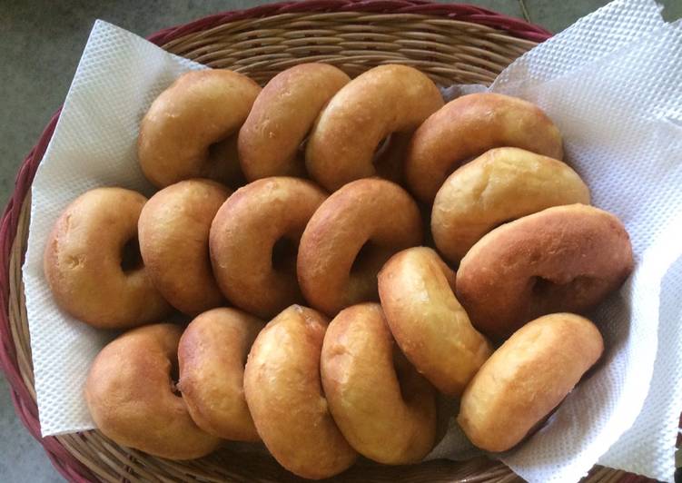 Rahasia Menyiapkan Donut kentang simple &amp; enak Anti Gagal