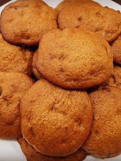 A picture of Banana Chocolate Chip Cookies.