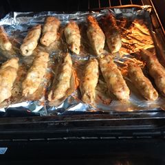 A picture of Chicken seekh kabab 😊.
