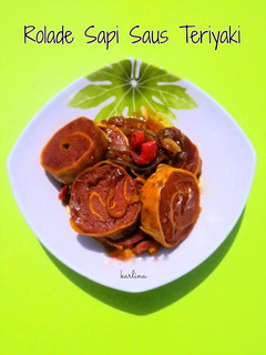 Foto resep Rolade Sapi Saus Teriyaki