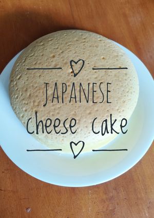 Foto resep Japanese cheese cake