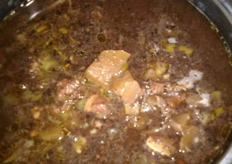dari awal hingga akhir Memasak Rawon Males Anti Gagal