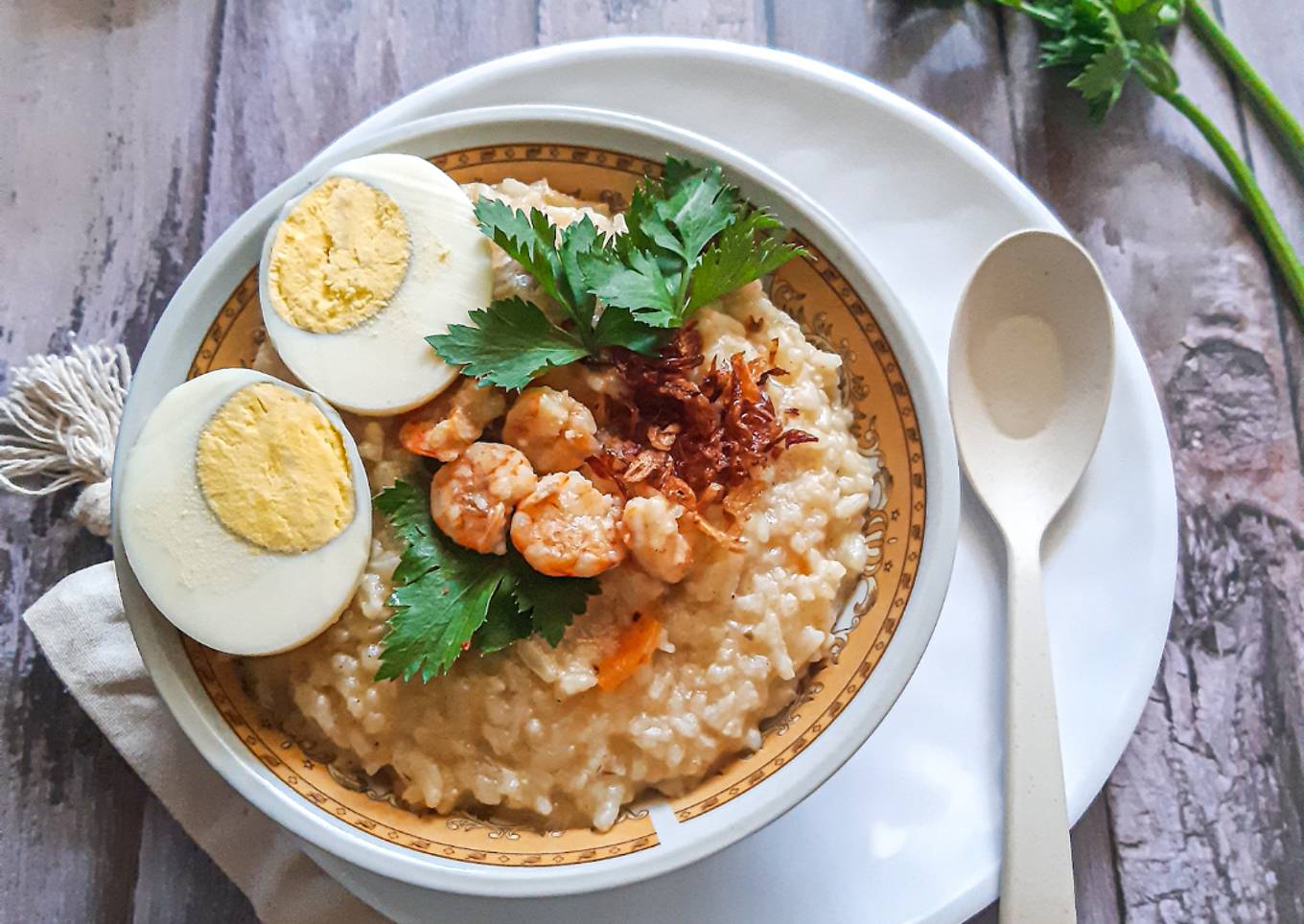 374.Bubur Udang Khas Sangkulirang Kutai Timur (bisa MPASI 12+)