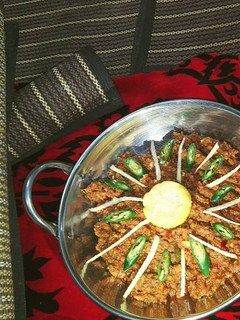 A picture of Daam ka qeema.