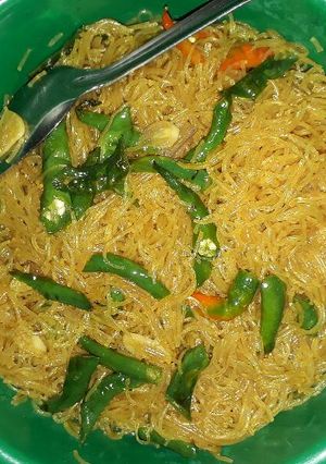 Foto resep Bihun cabe hijau