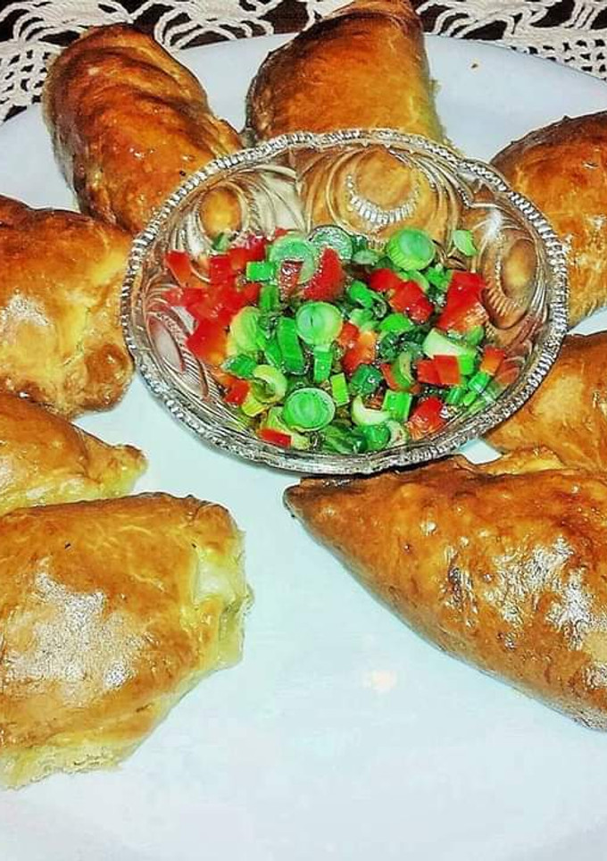 Una foto de Empanadas rellenas de carne al horno