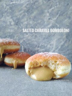 Foto resep Salted Caramel Bomboloni