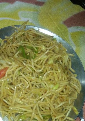 A picture of Veg noodles.