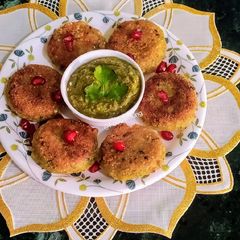 A picture of Navratri Sago Flour Vada.