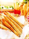 Quick Grissini-Style Breadsticks with 1g Yeast