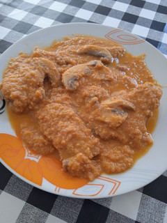 Una foto de Fricandó de ternera