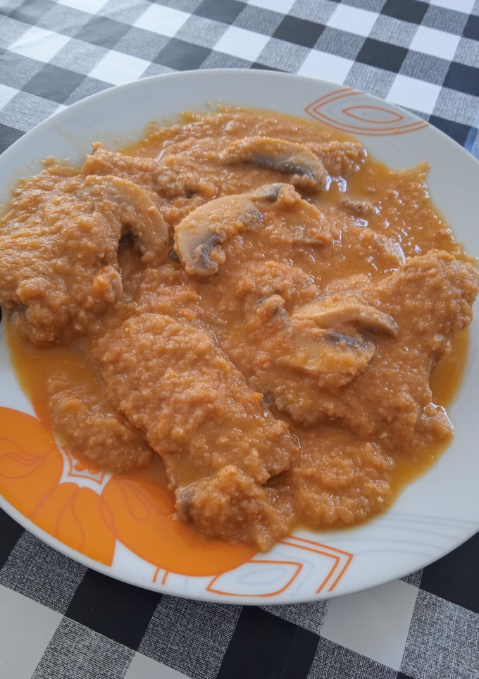 Una foto de Fricandó de ternera