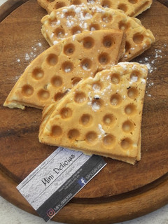 Una foto de Waffles Dulces