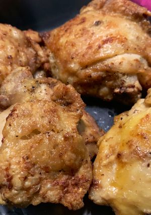 Una foto de Muslitos de pollo a la mostaza