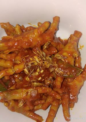 Foto resep Ceker Ayam Pedas/Spicy Chicken feet