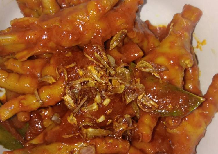 Ceker Ayam Pedas/Spicy Chicken feet