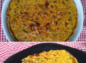 Foto principal de Quiche de verduras y queso🥕🌶️🥒🧀