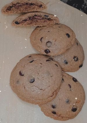 Foto resep Cookies nutella cokelat 👌🏻