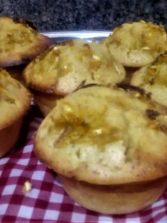 Una foto de Muffins Caseros de "Naranja"🍊