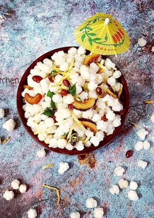 A picture of Falhari Sabudana Chiwda.
