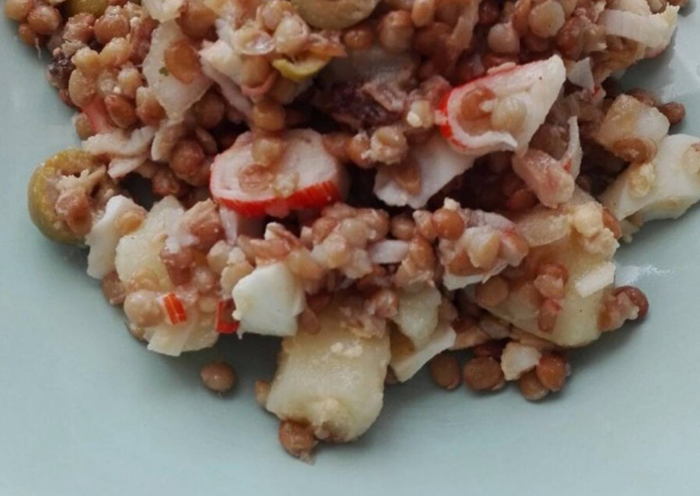 Ensalada de lentejas