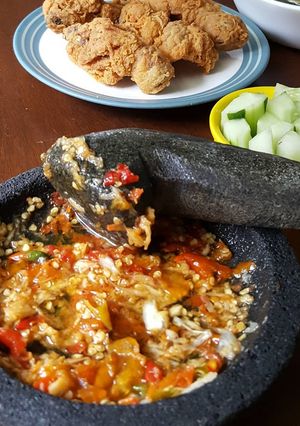 Foto resep Sambal Ayam Geprek #BikinRamadanBerkesan