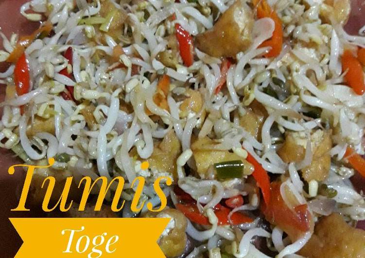 Tumis Toge Tahu