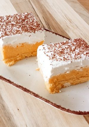 Madártej szelet recept fotója
