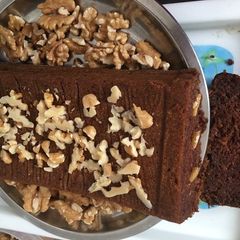 Dates walnuts cake A picture of Dates walnuts cake.