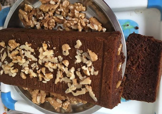 Recipe of Super Quick Dates walnuts cake