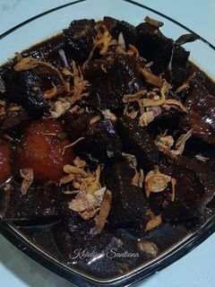 Foto resep Semur Daging, Kentang, Tahu Kuah Kental
