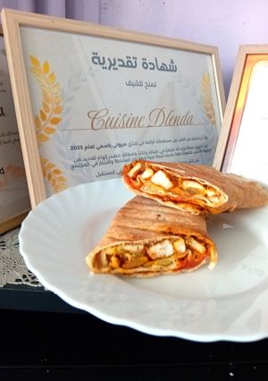 صورة لوصفة شاورما سورية