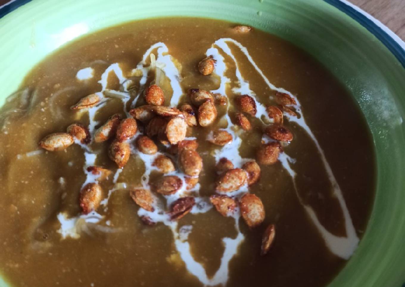 Sopa crema de calabaza