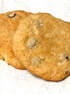 A picture of Ali’s Gluten-Free, Dairy-Free Chocolate Chip Coconut Rum Cookies.