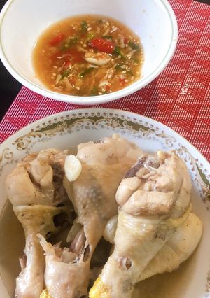รูปของ ไก่ต้มน้ำปลา (สถานะคนไทยในต่างแดน🇺🇸)