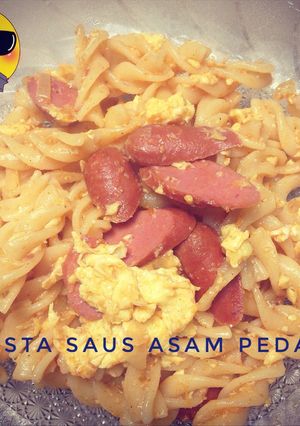 Foto resep Pasta Saus Asam Pedas